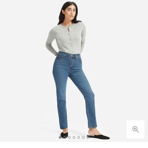 Everlane high rise cigarette jeans ankle 30